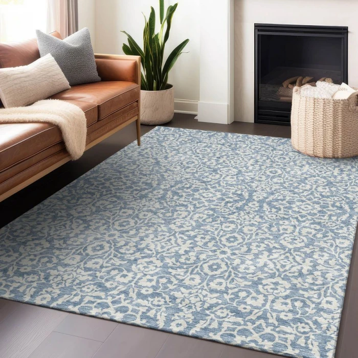 Addison Chantille ACN920-Denim 5 ft. X 7 ft. 6 in. Rectangle Rug