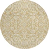 Addison Chantille ACN920-Gold 8 ft. X 8 ft. Round Rug