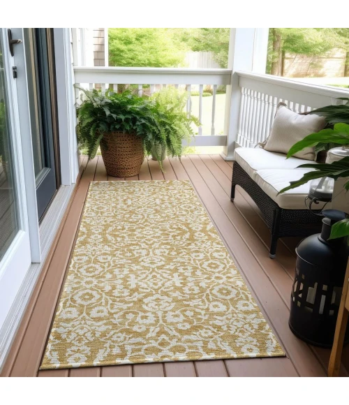 Addison Chantille ACN920-Gold 2 ft. 3 in. X 7 ft. 6 in. Rectangle Rug
