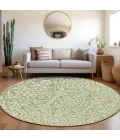 Addison Chantille ACN920-Green 8 ft. X 8 ft. Round Rug