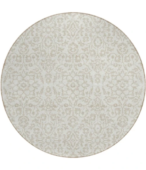 Addison Chantille ACN920-Ivory 8 ft. X 8 ft. Round Rug