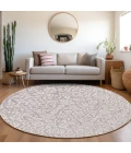 Addison Chantille ACN920-Lavender 8 ft. X 8 ft. Round Rug