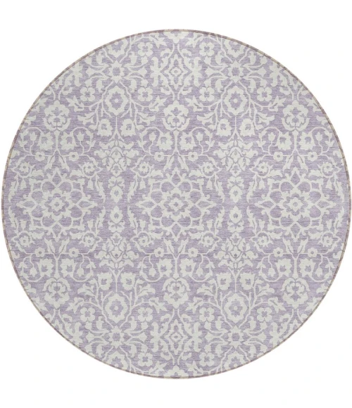 Addison Chantille ACN920-Lavender 8 ft. X 8 ft. Round Rug