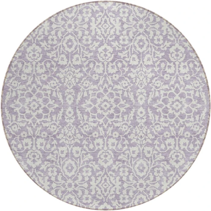 Addison Chantille ACN920-Lavender 8 ft. X 8 ft. Round Rug