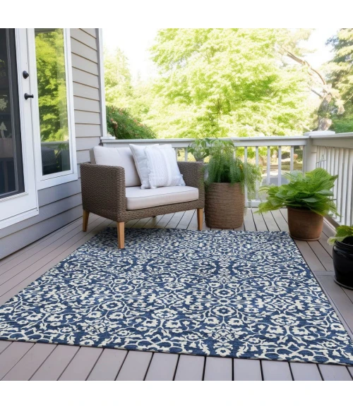 Addison Chantille ACN920-Navy 5 ft. X 7 ft. 6 in. Rectangle Rug