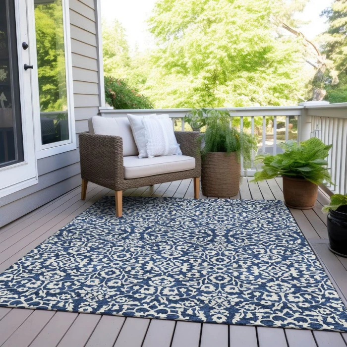 Addison Chantille ACN920-Navy 3 ft. X 5 ft. Rectangle Rug