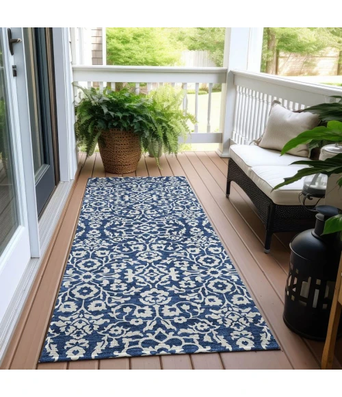 Addison Chantille ACN920-Navy 2 ft. 3 in. X 7 ft. 6 in. Rectangle Rug