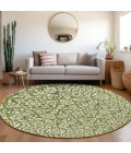 Addison Chantille ACN920-Olive 8 ft. X 8 ft. Round Rug