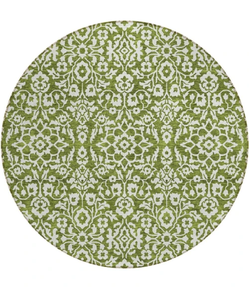 Addison Chantille ACN920-Olive 8 ft. X 8 ft. Round Rug