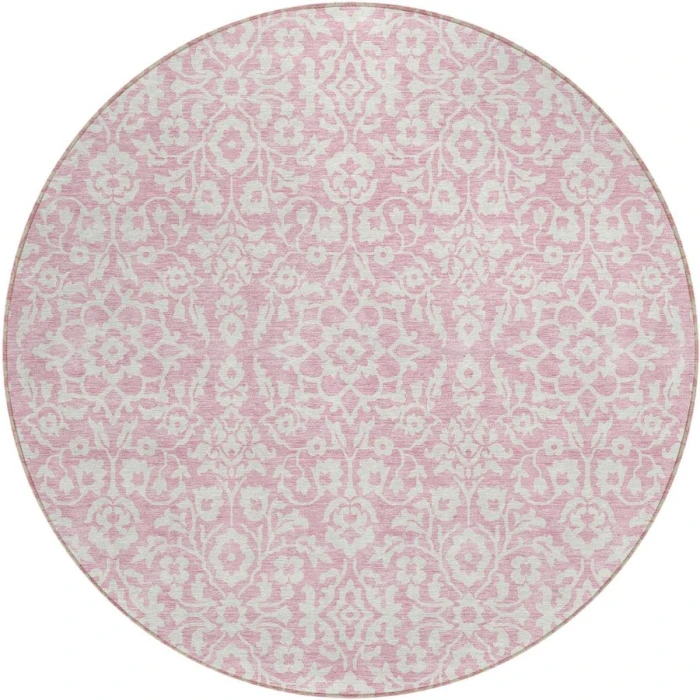 Addison Chantille ACN920-Pink 8 ft. X 8 ft. Round Rug