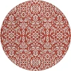 Addison Chantille ACN920-Red 8 ft. X 8 ft. Round Rug