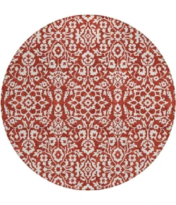 Addison Chantille ACN920-Red 8 ft. X 8 ft. Round Rug