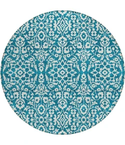 Addison Chantille ACN920-Teal 8 ft. X 8 ft. Round Rug