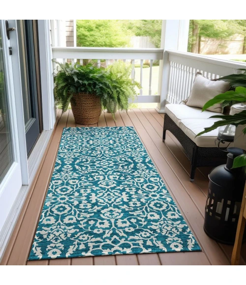 Addison Chantille ACN920-Teal 2 ft. 3 in. X 7 ft. 6 in. Rectangle Rug