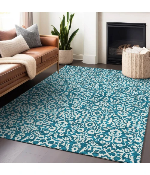 Addison Chantille ACN920-Teal 3 ft. X 5 ft. Rectangle Rug