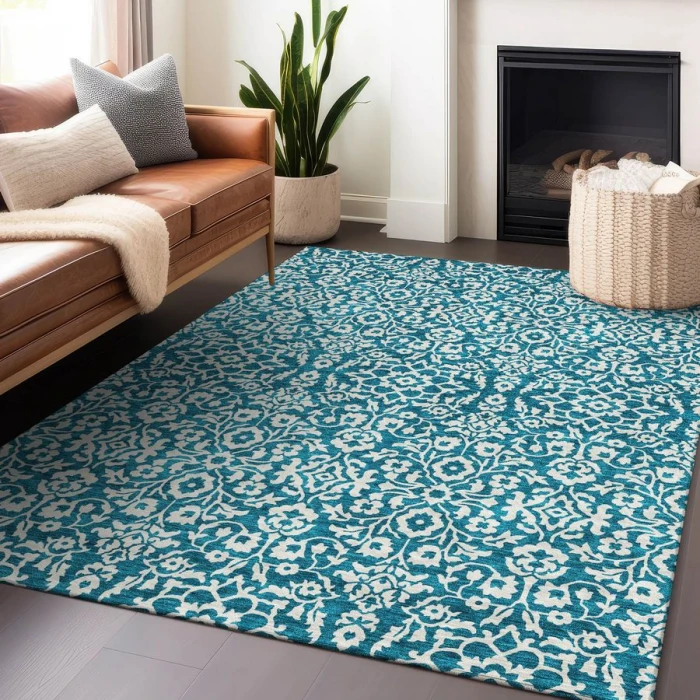 Addison Chantille ACN920-Teal 8 ft. X 10 ft. Rectangle Rug