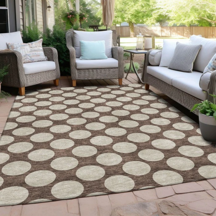 Addison Chantille ACN921-Brown 8 ft. X 10 ft. Rectangle Rug