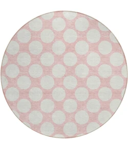 Addison Chantille ACN921-Pink 8 ft. X 8 ft. Round Rug