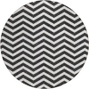 Addison Chantille ACN922-Black 8 ft. X 8 ft. Round Rug