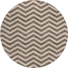 Addison Chantille ACN922-Brown 8 ft. X 8 ft. Round Rug