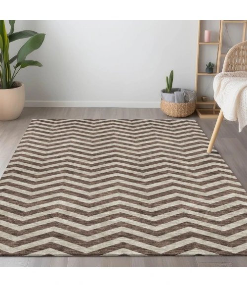 Addison Chantille ACN922-Brown 5 ft. X 7 ft. 6 in. Rectangle Rug