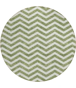 Addison Chantille ACN922-Green 8 ft. X 8 ft. Round Rug