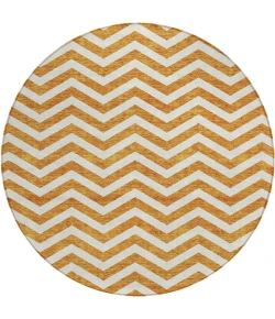 Addison Chantille ACN922-Orange 8 ft. X 8 ft. Round Rug