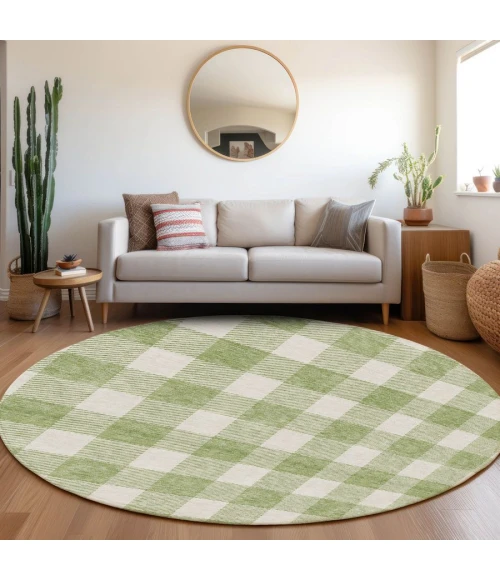 Addison Chantille ACN923-Aloe 8 ft. X 8 ft. Round Rug