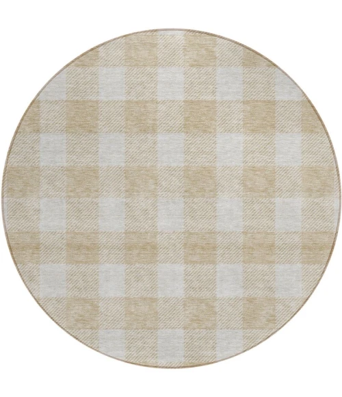 Addison Chantille ACN923-Beige 8 ft. X 8 ft. Round Rug