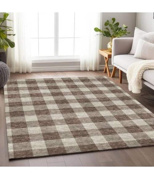 Addison Chantille ACN923-Brown 8 ft. X 10 ft. Rectangle Rug
