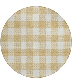 Addison Chantille ACN923-Gold 8 ft. X 8 ft. Round Rug