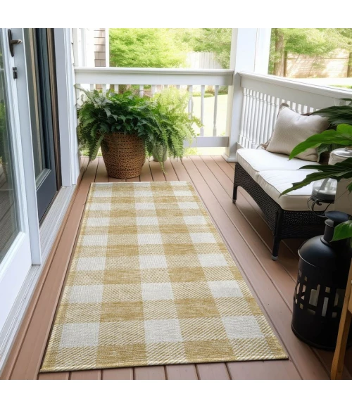 Addison Chantille ACN923-Gold 2 ft. 3 in. X 7 ft. 6 in. Rectangle Rug