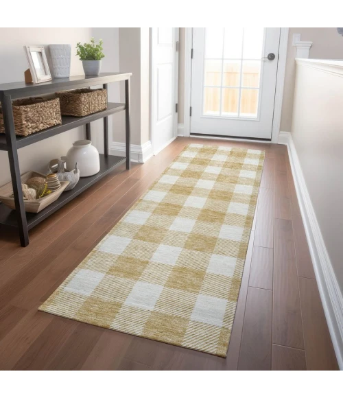 Addison Chantille ACN923-Gold 2 ft. 3 in. X 7 ft. 6 in. Rectangle Rug