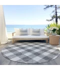 Addison Chantille ACN923-Gray 8 ft. X 8 ft. Round Rug