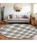Addison Chantille ACN923-Gray 8 ft. X 8 ft. Round Rug