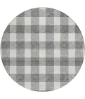 Addison Chantille ACN923-Gray 8 ft. X 8 ft. Round Rug
