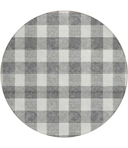 Addison Chantille ACN923-Gray 8 ft. X 8 ft. Round Rug