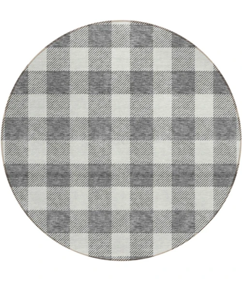 Addison Chantille ACN923-Gray 8 ft. X 8 ft. Round Rug