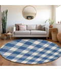Addison Chantille ACN923-Navy 8 ft. X 8 ft. Round Rug
