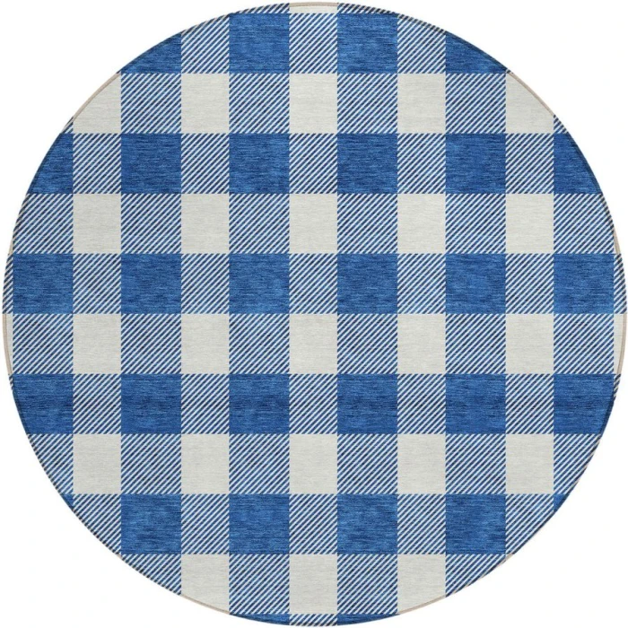 Addison Chantille ACN923-Navy 8 ft. X 8 ft. Round Rug