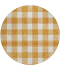 Addison Chantille ACN923-Orange 8 ft. X 8 ft. Round Rug