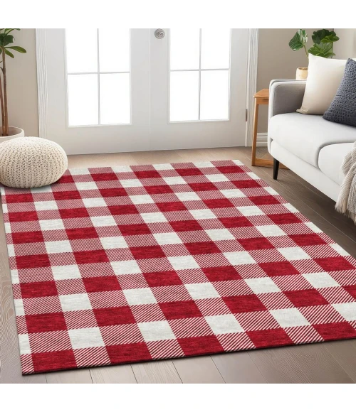 Addison Chantille ACN923-Red 5 ft. X 7 ft. 6 in. Rectangle Rug