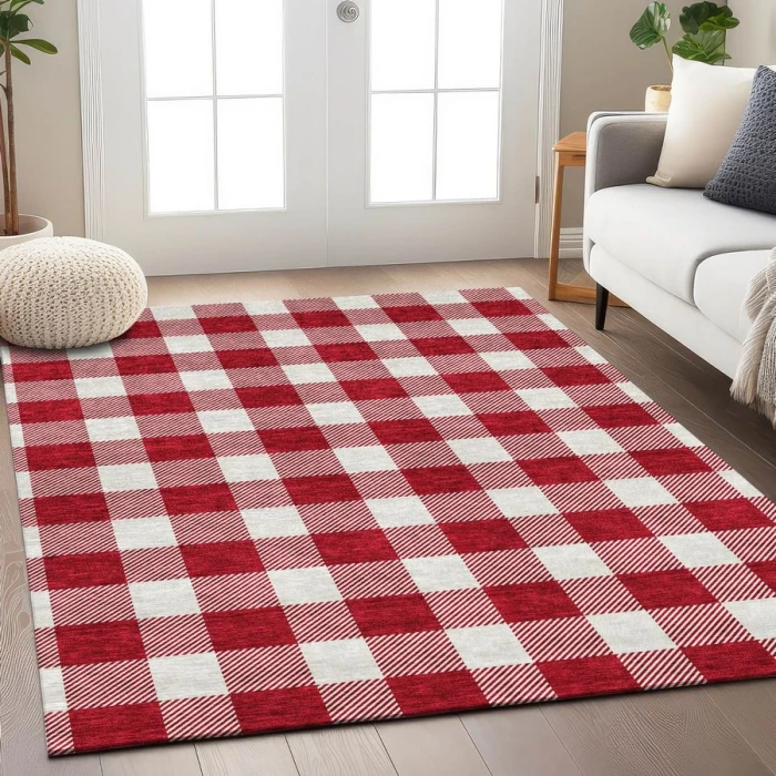 Addison Chantille ACN923-Red 5 ft. X 7 ft. 6 in. Rectangle Rug