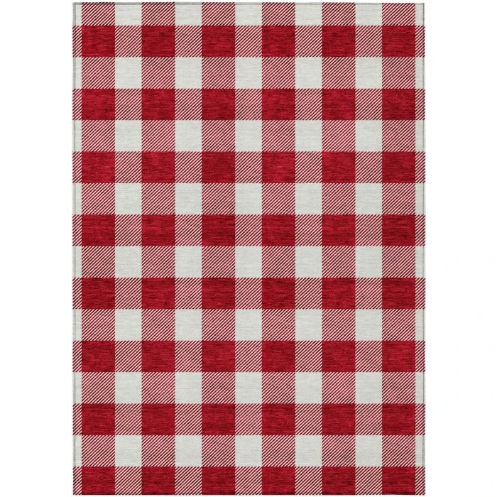 Addison Chantille ACN923-Red 5 ft. X 7 ft. 6 in. Rectangle Rug