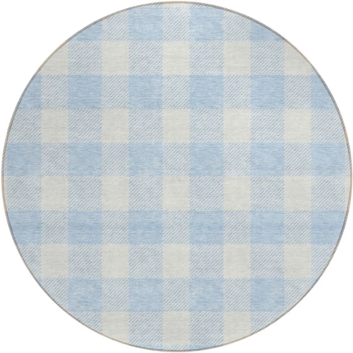 Addison Chantille ACN923-Sky 8 ft. X 8 ft. Round Rug