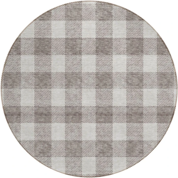 Addison Chantille ACN923-Taupe 8 ft. X 8 ft. Round Rug