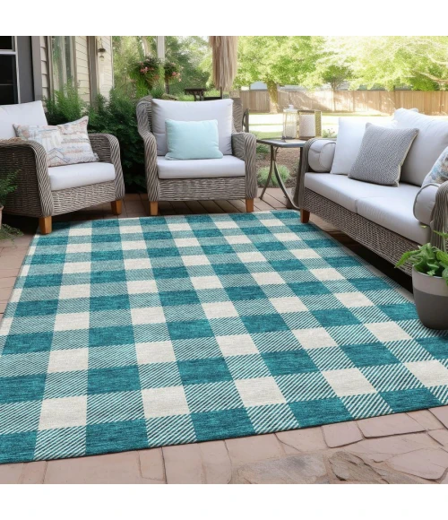Addison Chantille ACN923-Teal 8 ft. X 10 ft. Rectangle Rug