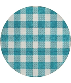 Addison Chantille ACN923-Teal 8 ft. X 8 ft. Round Rug