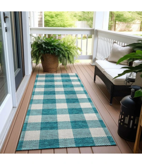 Addison Chantille ACN923-Teal 2 ft. 3 in. X 7 ft. 6 in. Rectangle Rug
