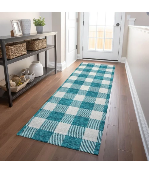 Addison Chantille ACN923-Teal 2 ft. 3 in. X 7 ft. 6 in. Rectangle Rug